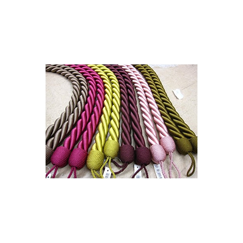Jones Interiors 2 LARGE CHUNKY Rope Tie Backs - Per
