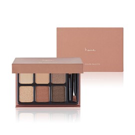 heme 6 Color Eyeshadow Palette (6 Colors Total) WARM MAPLE Taiwan Cosmetics (Warm MAPLE)
