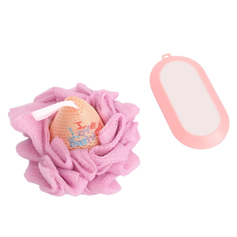 Bath Shower Scrubber Hair Eraser Sponge Deep Cleansing Fine Mesh