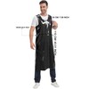 Nanxson Lightweight Waterproof TPU Apron with Elasticized Back Straps Adjustable