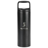 Aquapelli Vacuum Insulated Water Bottle, 18 ounces, Midnight Black