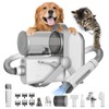 e-hooy Dog Grooming Kit, Dog Grooming Vacuum, 13000Pa Upgrade Strong