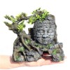 Kisangel Fish Tank Decoration Aquarium Landscape Ornament Mini Aquarium Extra
