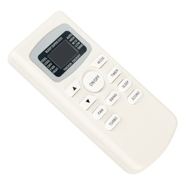 Beyution GYKQ-34 Replace Air Conditioner Remote Control Fit for Soleus TM-PAC-08E3 Air Conditioner and Work for Black Decker BPACT10WT BPACT12WT Room Air Conditioner
