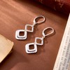 925 Sterling Silver Dangle Earrings for Women, ALEXCRAFT Dangling Drop
