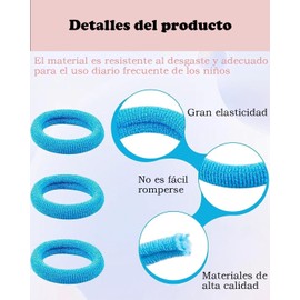 400 Ligas Para Cabello Niña, Ligas Cabello Niña De Poliéster, 2 Cm Correas Pelo Elástico Sin Costura, Correas De Cola Caballo Para Niñas,Adecuado Para Accesorios Diarios Y De Espectáculos(multicolor)