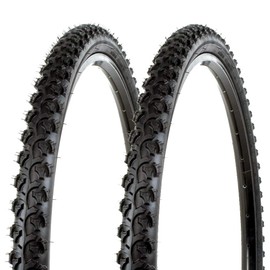 KENDA K831 Alpha Bite Tires Pair 26x1.95 Black 40-65PSI MTB Mountain Bike