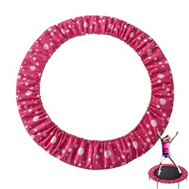 Mini Trampoline Spring Cover 36 38 40 45 60inch Small Trampoline Pad Replacement 3 Layers Thickened & Widened, 800D Tear-Resistant Oxford Cloth, fit Indoor Trampoline for Toddlers ,Pink 2,91cm(36inch)