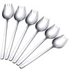 304 Stainless Steel Spoon Fork 2 in 1 Multifunctional Spoon