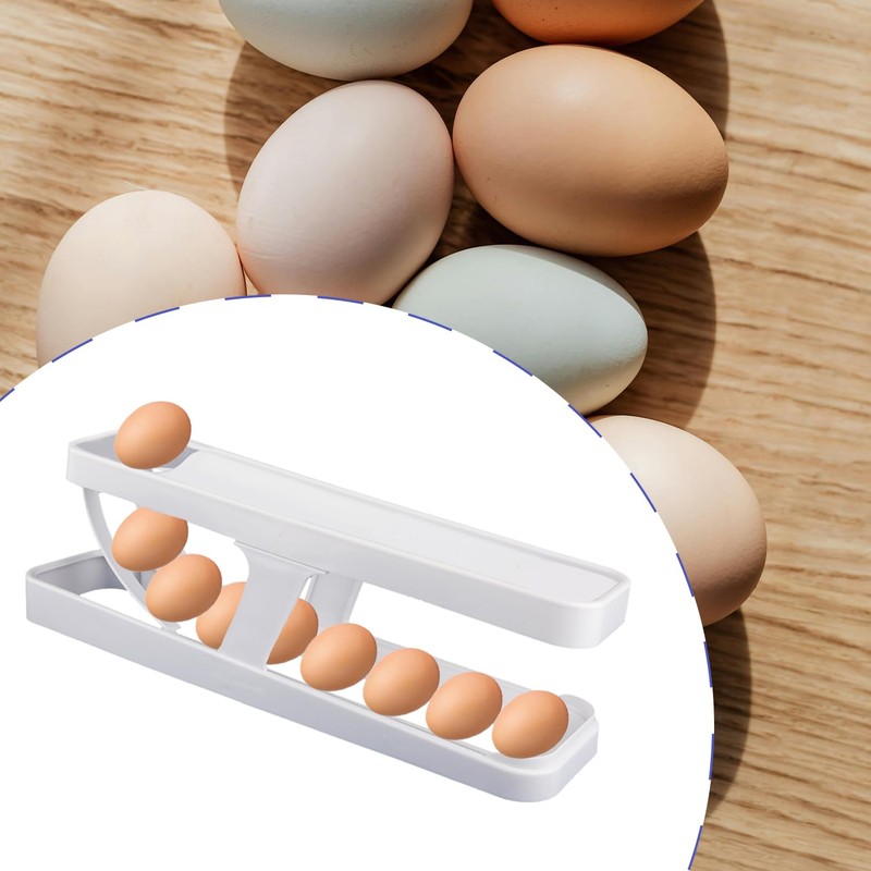 Tabanzhe Egg Rolling Holder - Assemble Free PP Material Egg