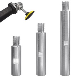 𝐉𝐔𝐍𝐋𝐈𝐗𝐍 M14 Thread Rotary Extension Shaft Set-3Pcs 75mm/100mm/140mm for Rotary Polisher Car Polisher Polishing Pads Backing Plate Electric Polisher Angle Grinder Extension Connecting Rod