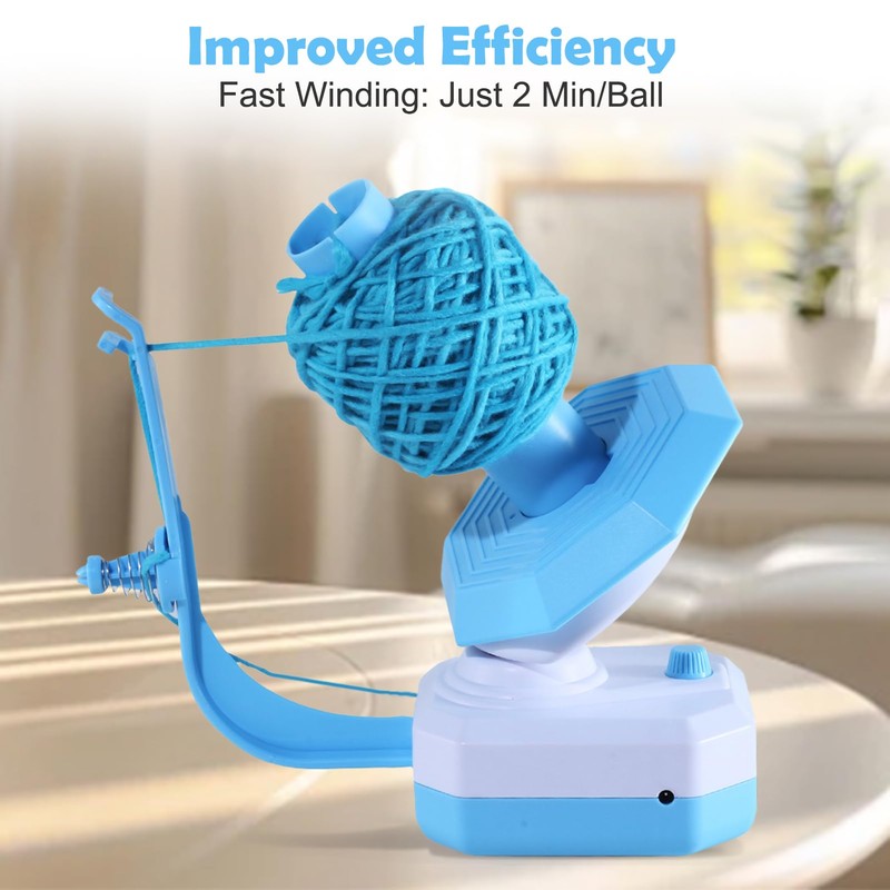 Electric Wool Winder - Automatic Yarn Winder, Wool Unwinder, Ball