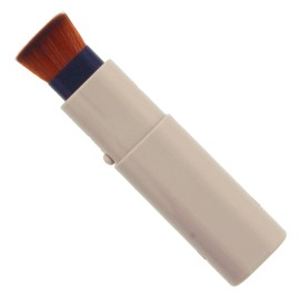 Shishida Seishindo PS-100 Makeup Brush, Sliding Brush, Flat Brush, Approx. 4.7 x 1.2 x 0.8 inches (11.9 x 3 x 2 cm), Beige