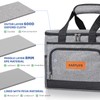 KAEFUYS 15L Insulated Cooler Bag Portable Lunch Bag Leakproof Soft