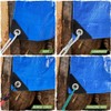 Protol 12x20 Feet Super Heavy Duty Tarp 8 Mil Blue-
