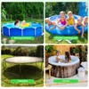 Sbekiev 14.2 Feet Round Pool Cover, Solar Cover for Above