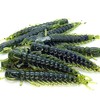 3" Floating Hellgrammite - Qty 10/Pack (Green Pumpkin with Black