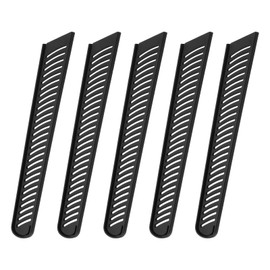 uxcell 5Pcs Knife Cover Sleeves Blade Edge Guards for 9.5" Slicing Knife Protector Universal Blade Sheath for Kitchen, Black