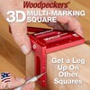 Woodpeckers 3D Multi-Marking Square, Inch Version, USA Made, Feature Packed
