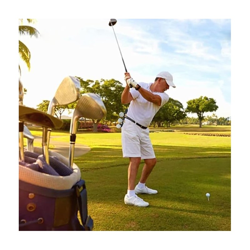 Crovakeu 2 - in - 1 Golf Ball Tee Holder