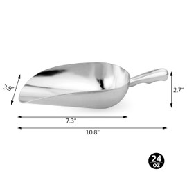 Nueva Estrella 34547 Utility Scoop, de aluminio fundido 24-ounce