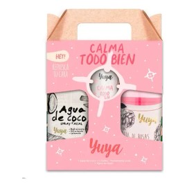 Pack Yuya Tratamiento Facial 3 Piezas Agua Rosas Cuidado Acne
