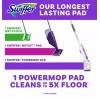 Swiffer PowerMop Multi-Surface Mopping Kit, Lavender (10 Pads, 2 Solutions)