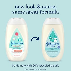 JOHNSON'S BABY Loción facial y Corporal Comfort Touch 400 ml - Hidratación Suave y Sin Parabenos