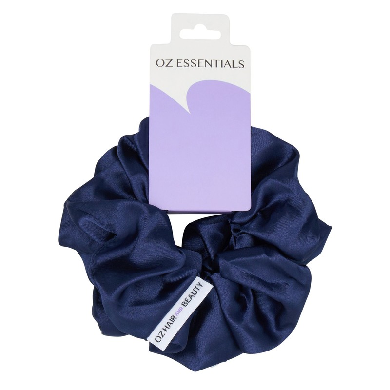 Oz Essentials Large Scrunchie Set - Navy