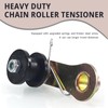 Merdege Chain Tensioner, Iron Chain Adjuster Sprocket Guide, Chain Roller