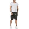 Redbridge Cargo Shorts Sweatpants Knee-Length Premium Quality, gray