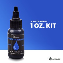 Alumilite Liquid Color Dye Tint for Resin Casing - Highly Concentrated for Epoxy Coating, and Urethane, Ideal for Coloring Clear, Translucent, Opaque Art & Craft Projects (Blue, 1oz)
