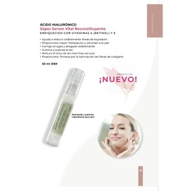 Acido Hialuronico Serum Bioclara Hidratante Florigan 60ml.