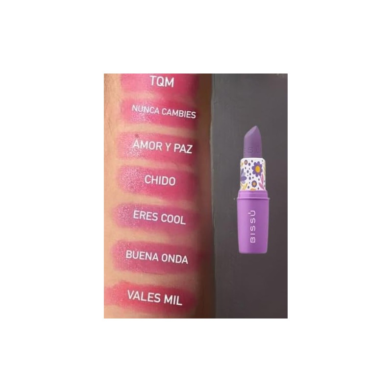 Duo/Kit Gloss Brillo Labial Mágico Bissú Mora Azul