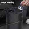 EMVANV 2 Pcs Car Trash Can,Mini Collapsible Pop-up Car Garbage