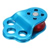 Rock Climbing Pulley 3 Holes Single Pulley Climbing Bearing for