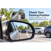 360° Adjustable Blind Spot Mirror for Cars – Wide-Angle Convex