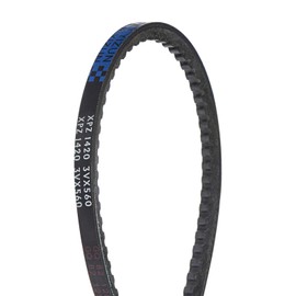 sourcing map XPZ1420/3VX560 Drive Belt 1420 mm Pitch Length Rubber for Transmission