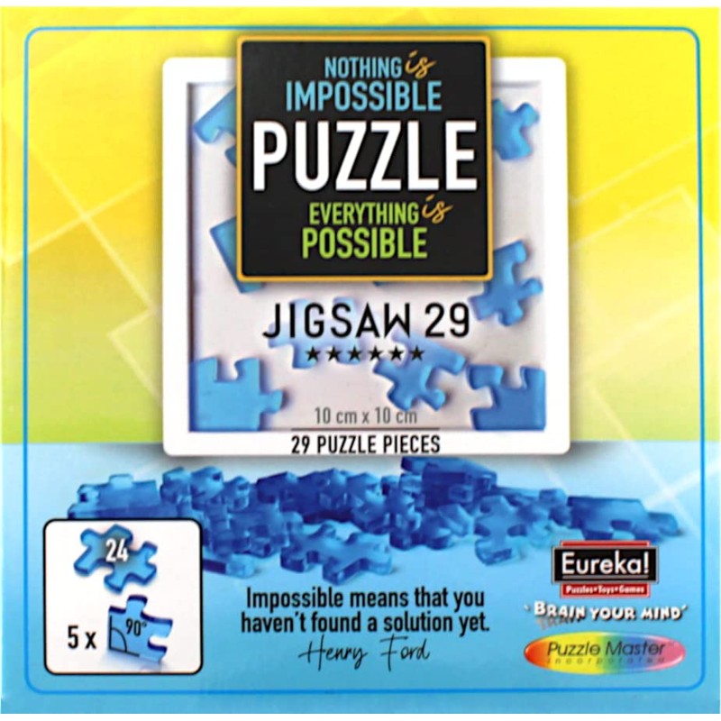 Eureka Impossible Jigsaw Puzzle 29 Blue