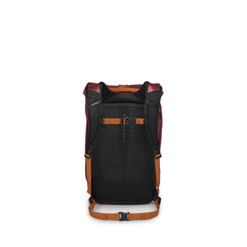 Osprey Transporter Roll Top Laptop Backpack, Tan Concrete