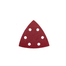 50 Sheets Velcro Sanding Triangles for Delta Sander - 93 x 93 x 93 mm, 6 Holes - 120 Grit / Delta Sander / Sanding Triangles / Sandpaper
