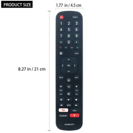 Allimity EN2BD27H Replacement Remote Replacement for Hisense Smart LCD TV 49E5600 40E5600 43E5600 50K303 55K303V2 32E5600