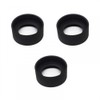 Pack of 3 Telescopic Eyepiece Covers, Anti Impact Telescope Eye