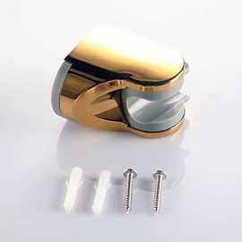 Skybath Gold Adjustable Shower Head Holder Bracket Wall Mounted For Hand Showerhead and Bidet Sprayer