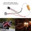 Load Resistor, 2-Piece Car LED Decoder for H7 Headlights, LED