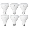 GE Refresh 6-Pack 65 W Equivalent Dimmable Daylight Br30 LED