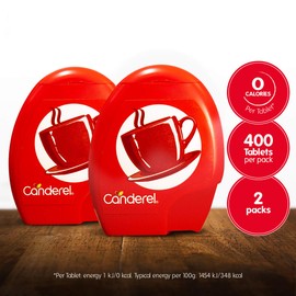 Canderel Sweetener Zero Calorie Tablets Value Pack, 800 Tablets 