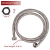 Premium Stainless Steel Washing Machine Hoses 6FT Washer Stainless Steel