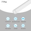 MECCANIXITY Acrylic Pipe Clear Rigid Round Tube 4pcs 10mm(3/8") ID