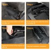 MAIKER Metal Front Under Seat Box Tactical Organizer and Storage